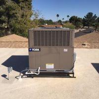 16 seer 2 stage York package heat pump